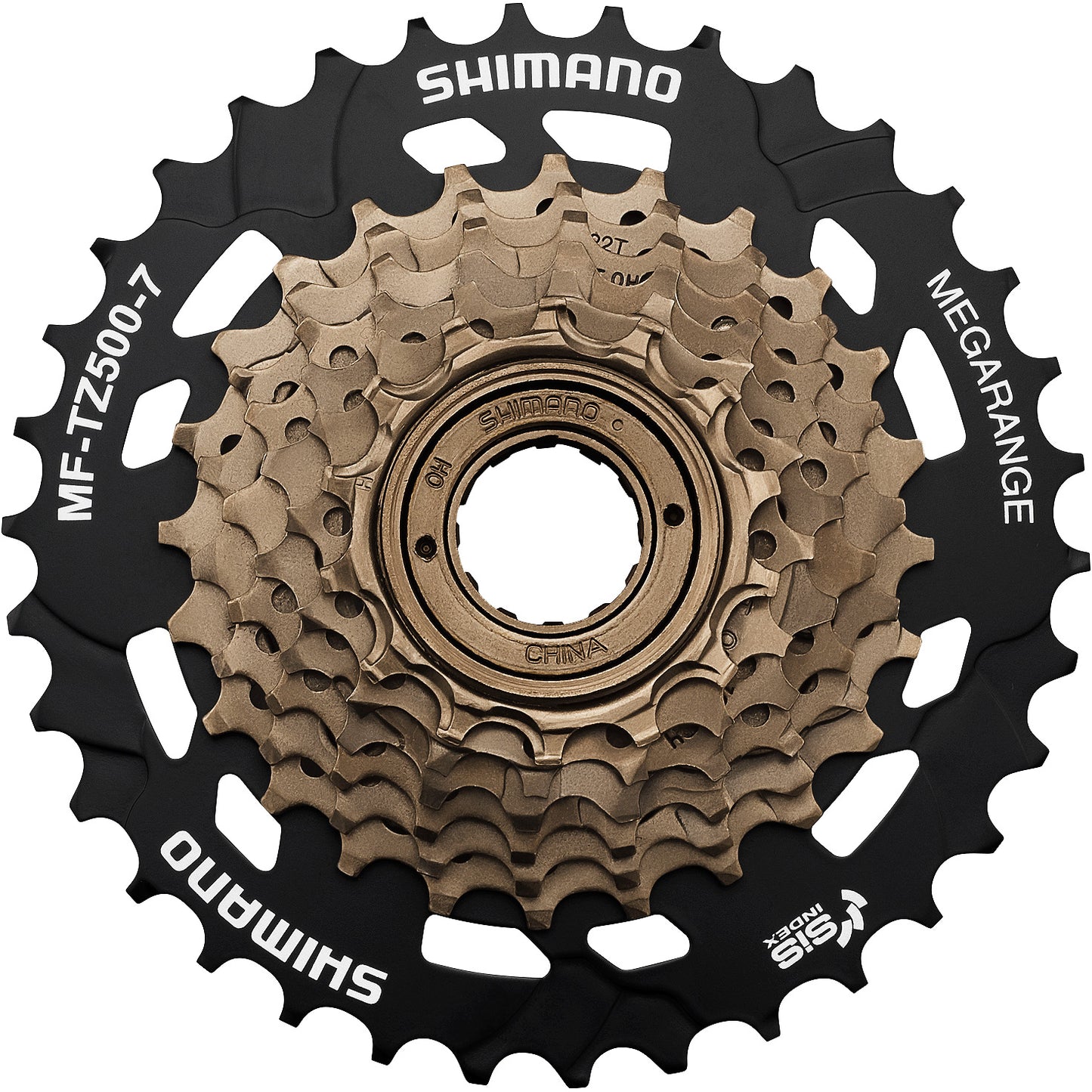 MF-TZ500 7-speed multiple freewheel, 14-34 tooth