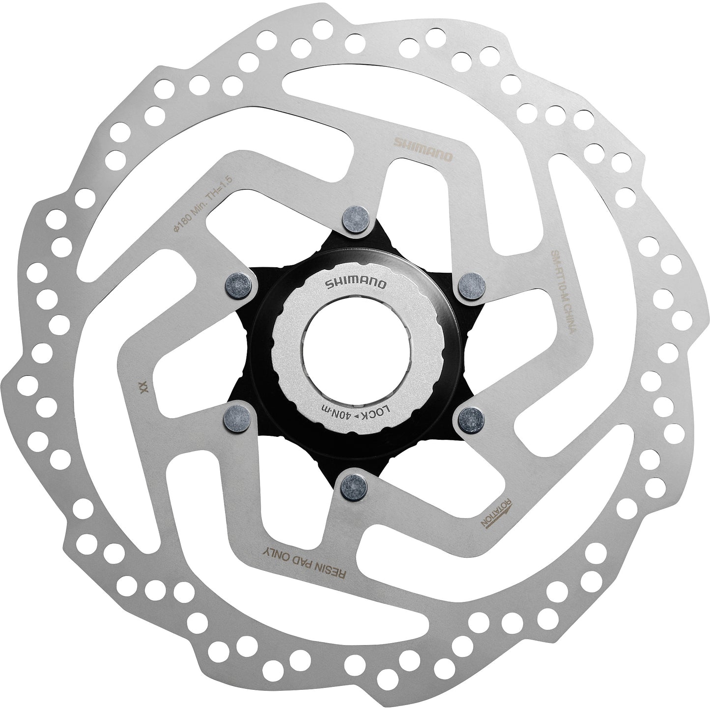 SM-RT10 Tourney TX Centre-Lock disc rotor, for resin pad only, 160 mm