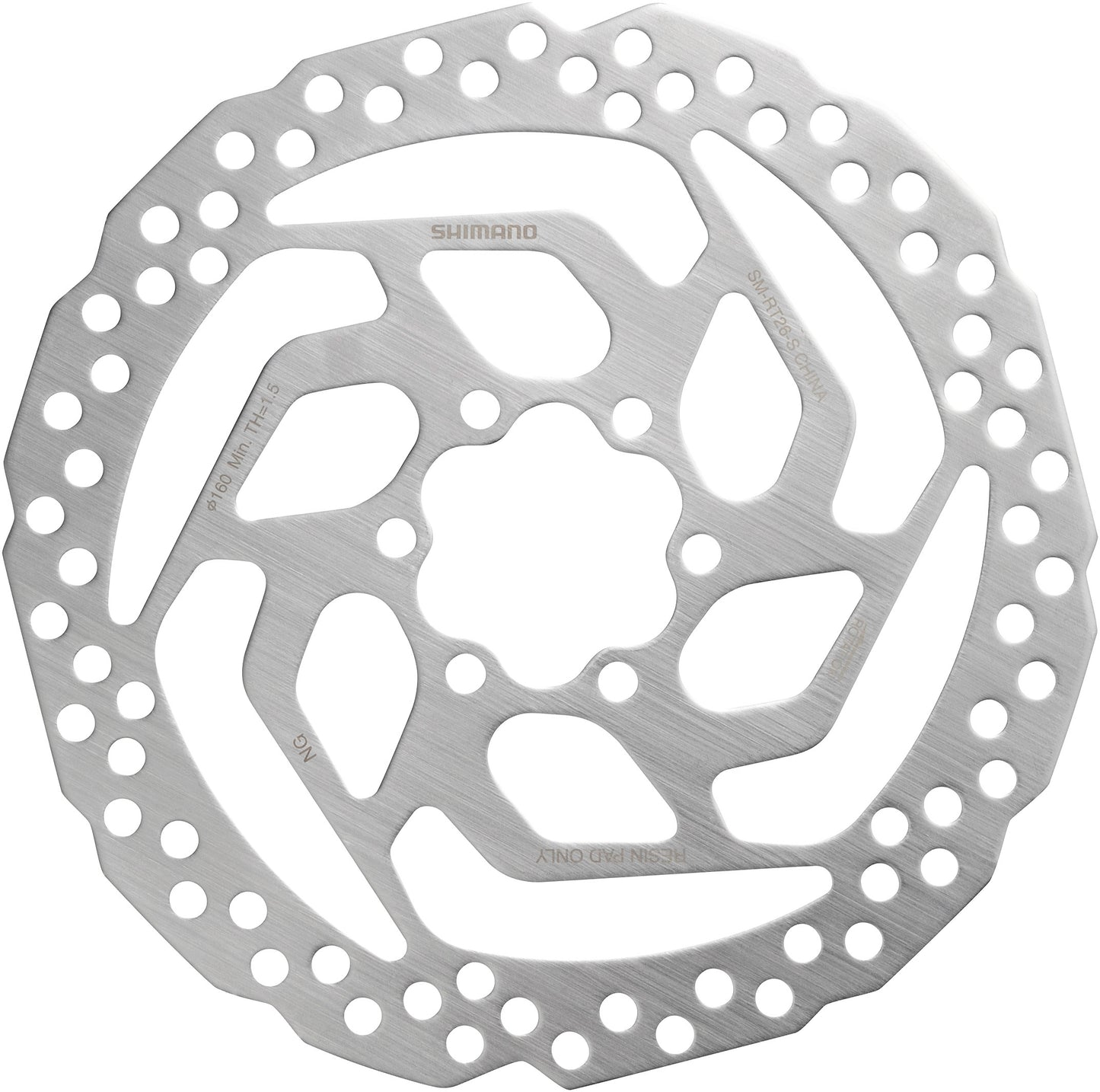 SM-RT26 6 bolt disc rotor 160mm
